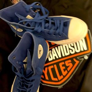 Mens size ten lunarlon converse blue